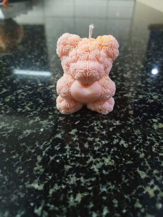 Warm Embrace Teddy Bear Candle