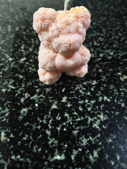 Warm Embrace Teddy Bear Candle