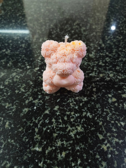 Warm Embrace Teddy Bear Candle