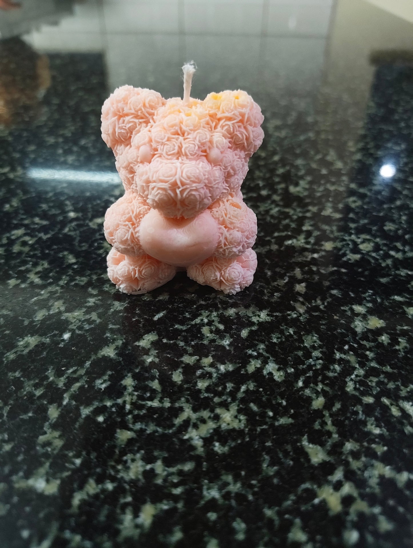 Warm Embrace Teddy Bear Candle
