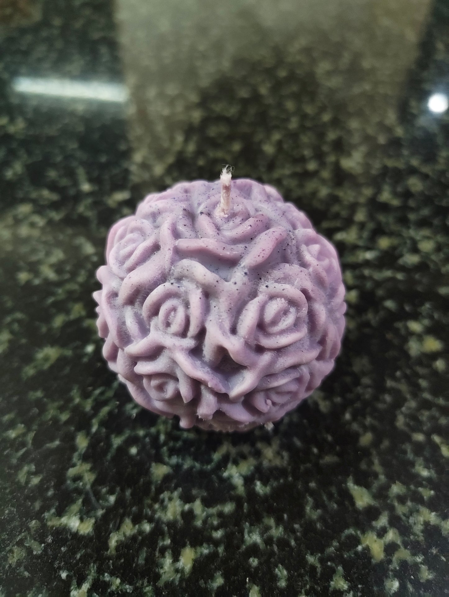 Eternal Love Medium Rose Ball Candle