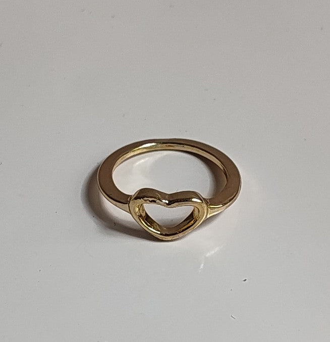 Golden Heart Ring