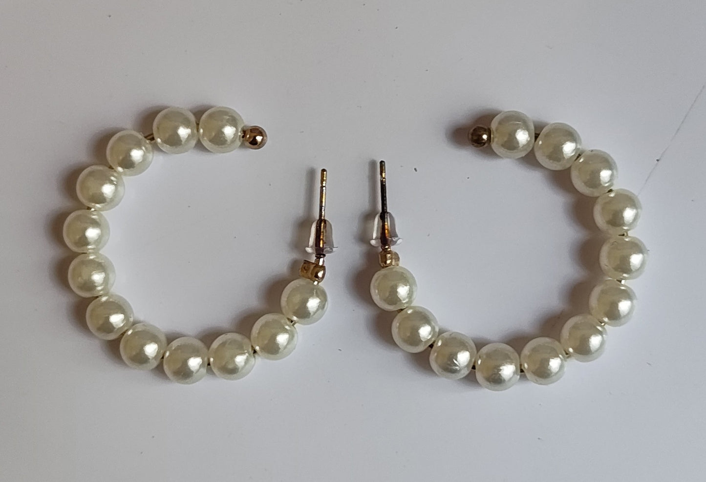Beaded Hoops
