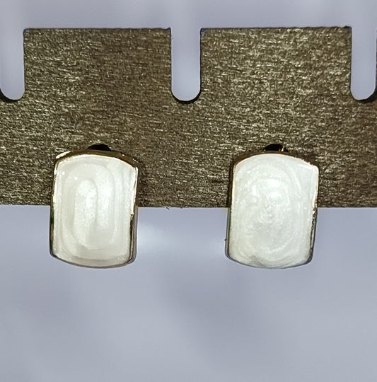 White Earrings