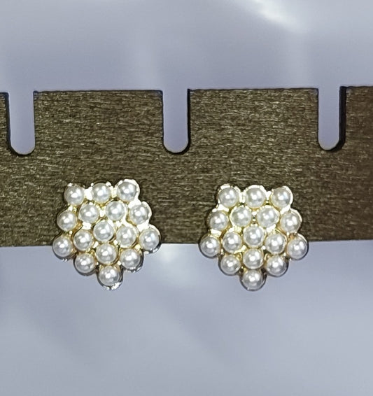 Flower Pearl Earrings