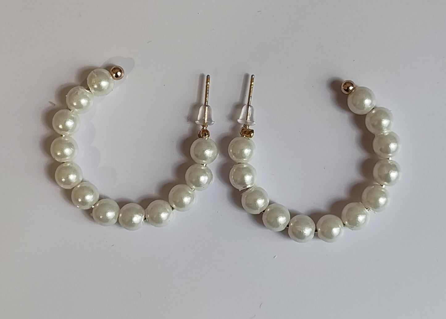 Beaded Hoops