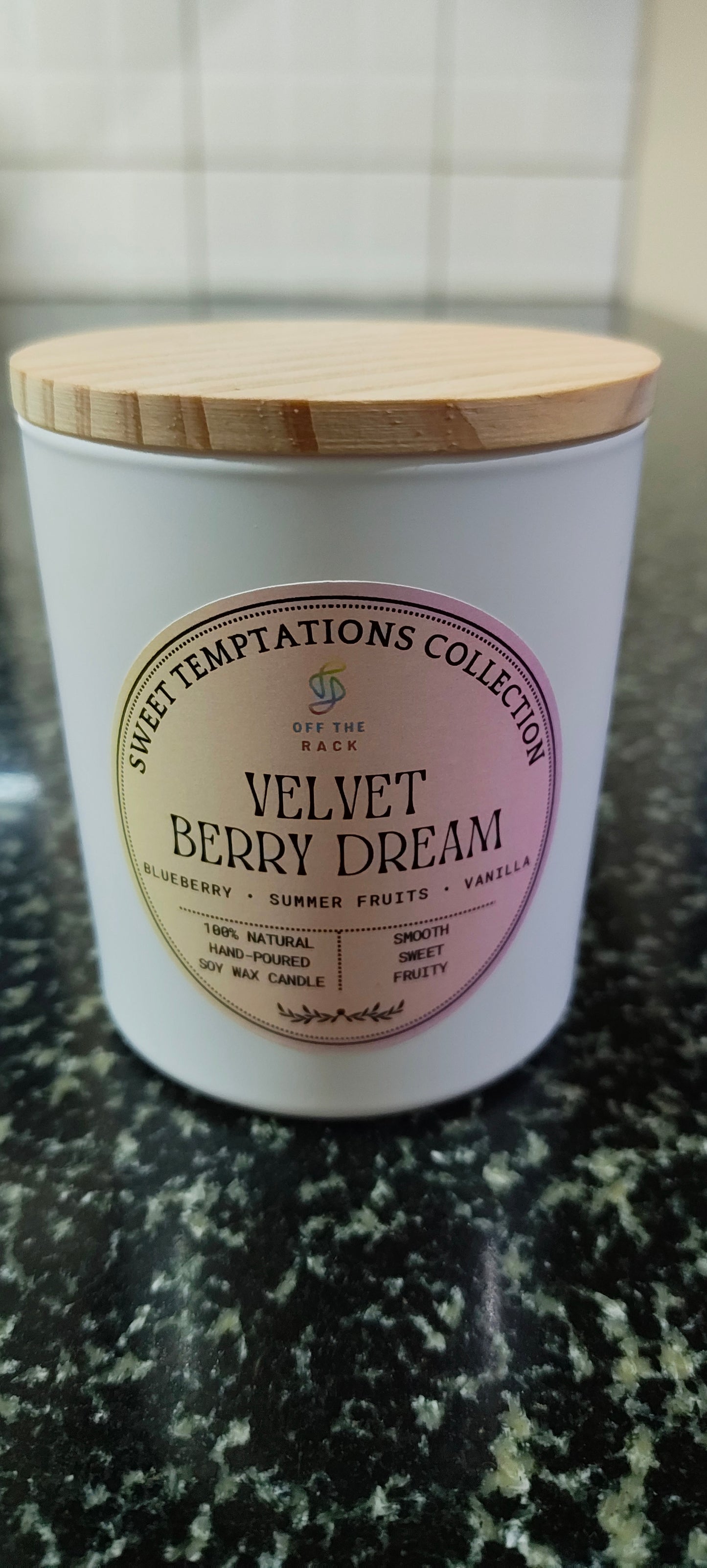Velvet Berry Dream Jar Candle