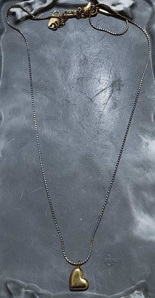 Golden Heart Necklace