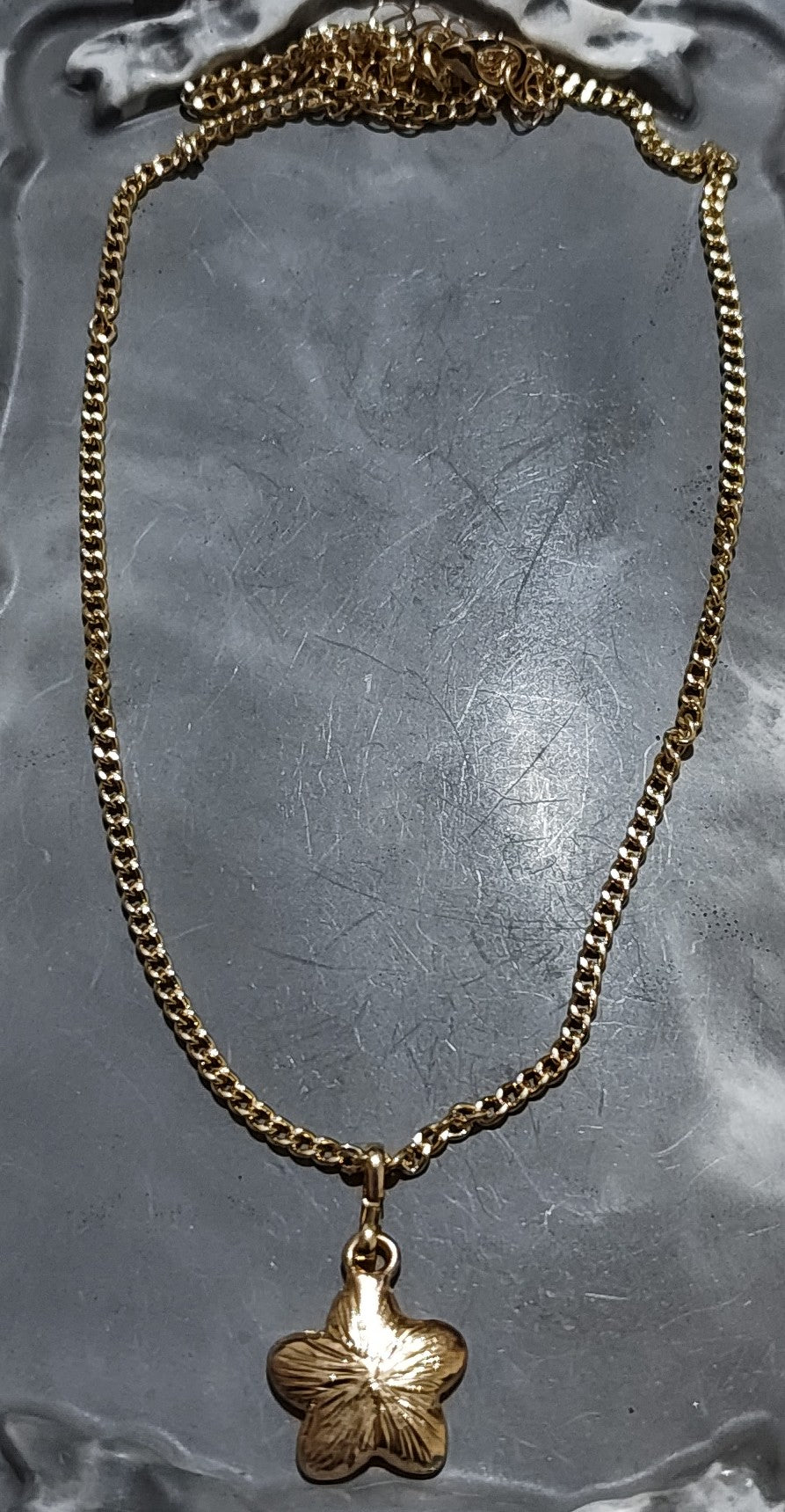 Golden Flower Necklace