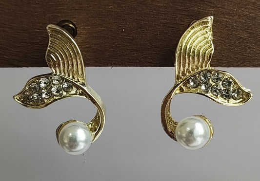 Golden Mermaid Earrings