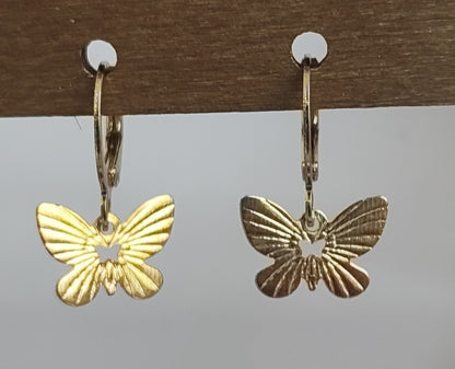 Golden Dangling Earrings