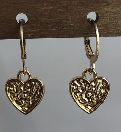 Golden Dangling Earrings