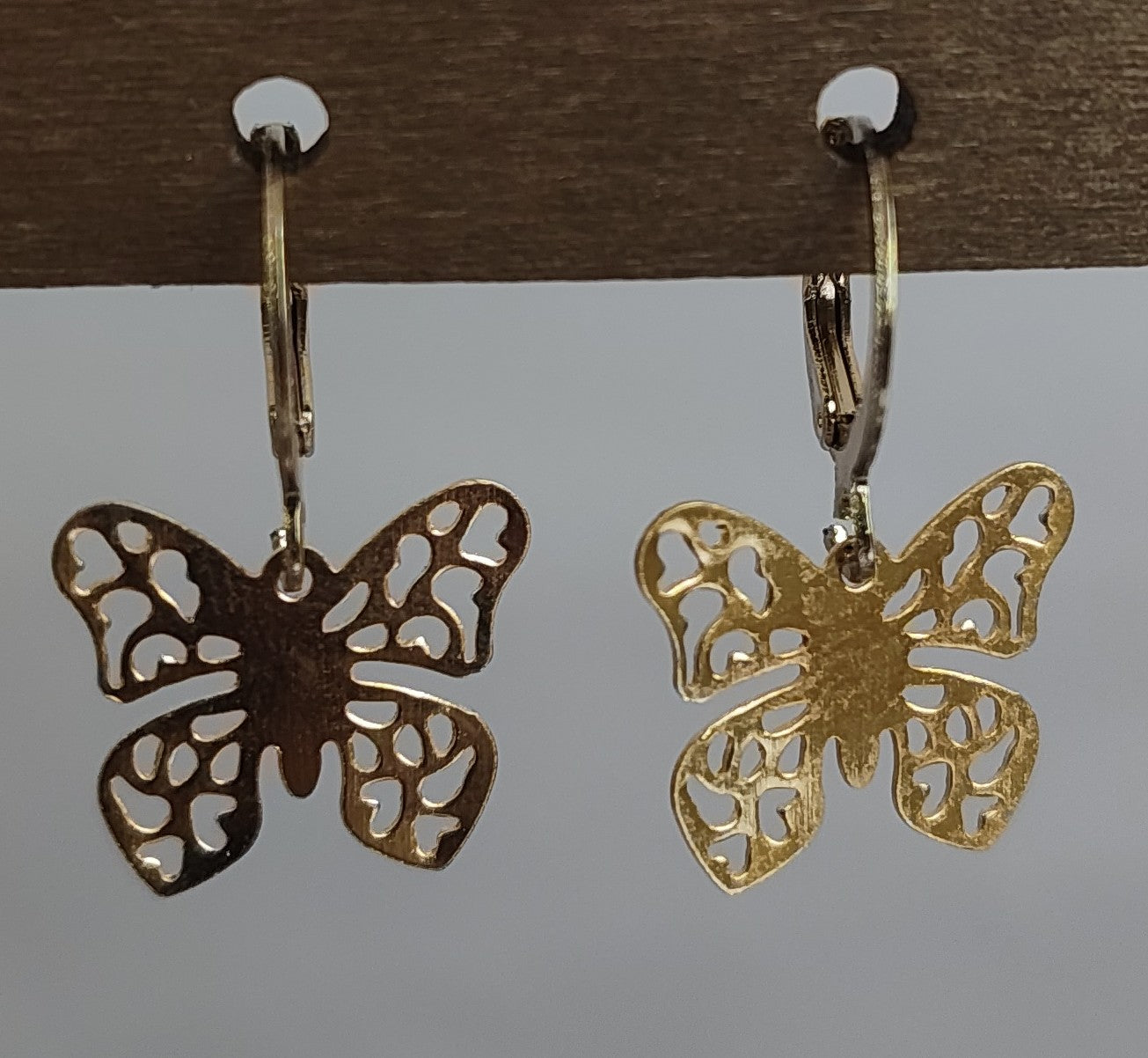 Golden Dangling Earrings