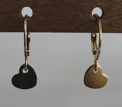 Golden Dangling Earrings