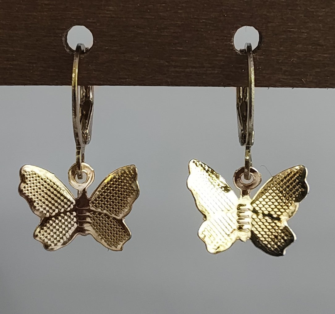 Golden Dangling Earrings