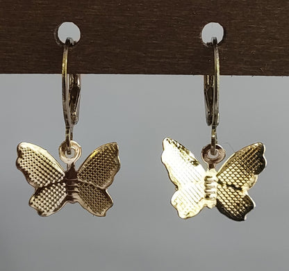 Golden Dangling Earrings