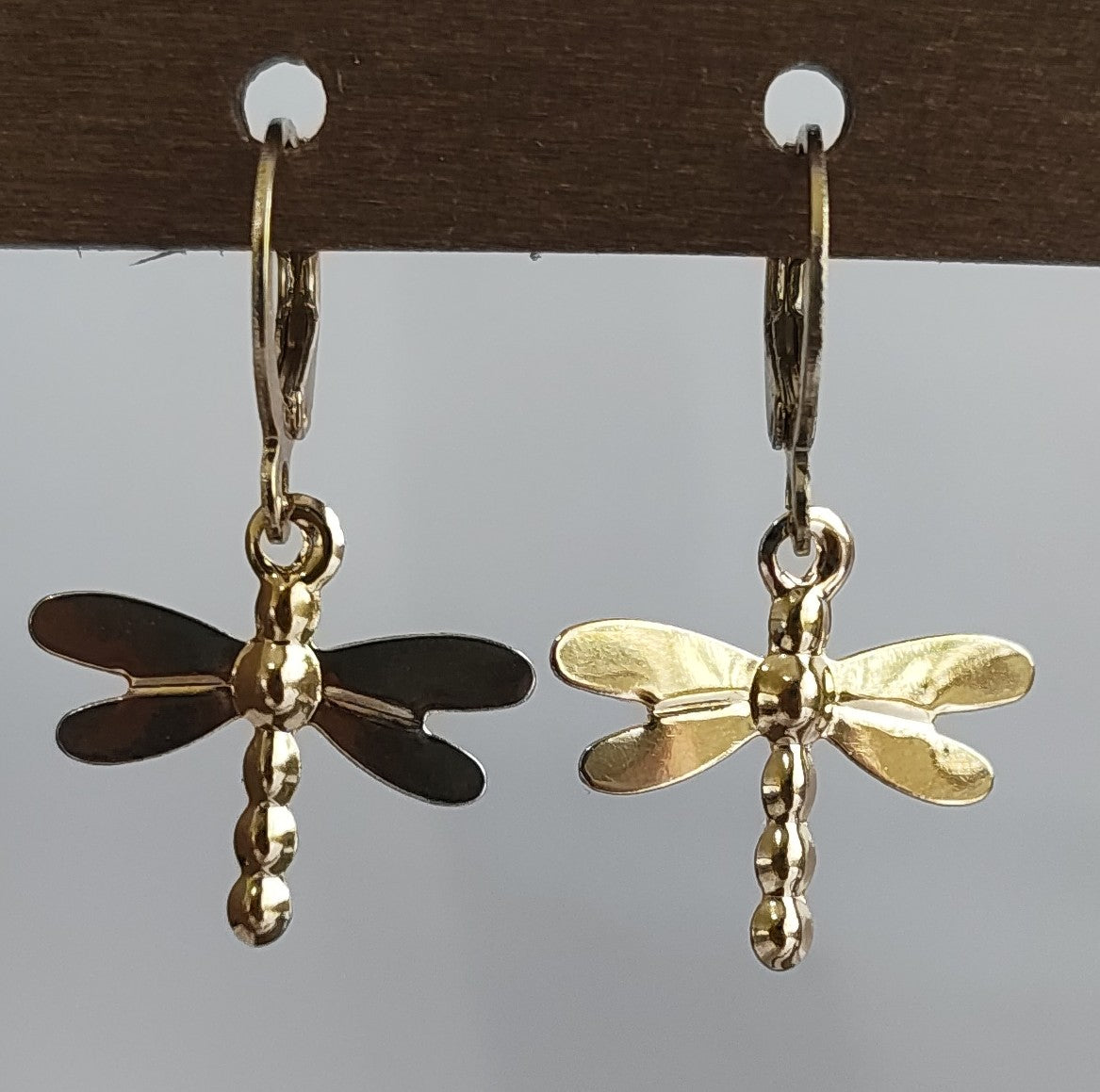 Golden Dangling Earrings