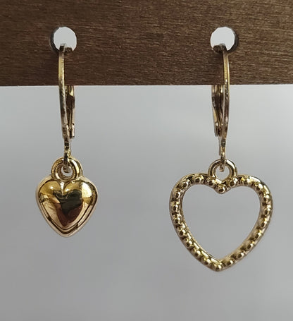 Golden Dangling Earrings