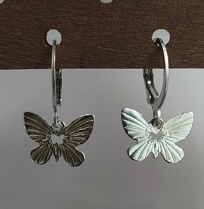 Silver Dangling Earrings