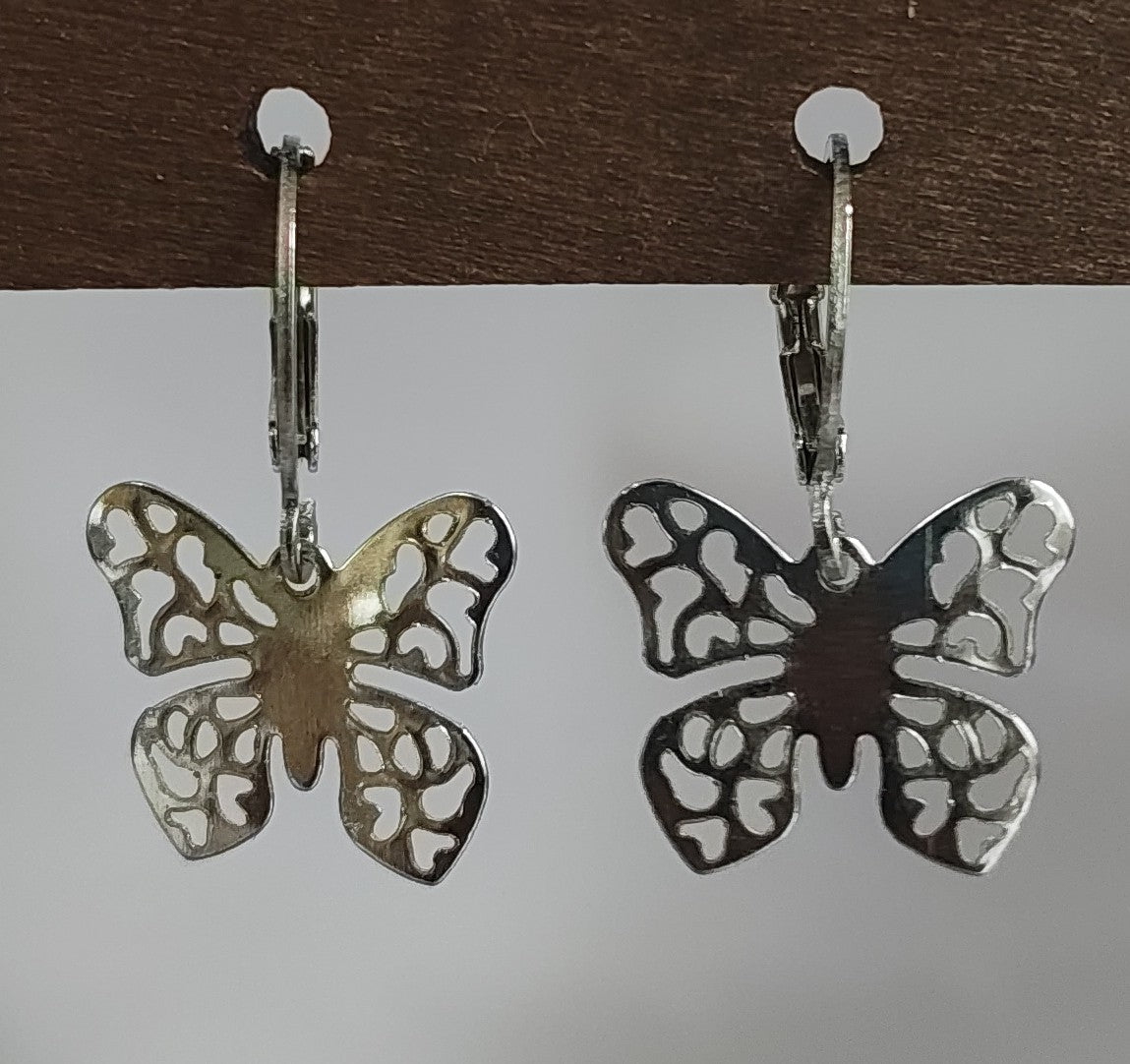 Silver Dangling Earrings