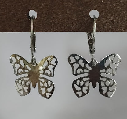 Silver Dangling Earrings