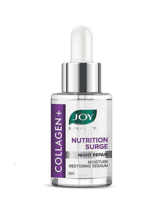 Joy Revivify Nutrition Surge Collagen+ Night Repair Moisture Restoring Face Serum