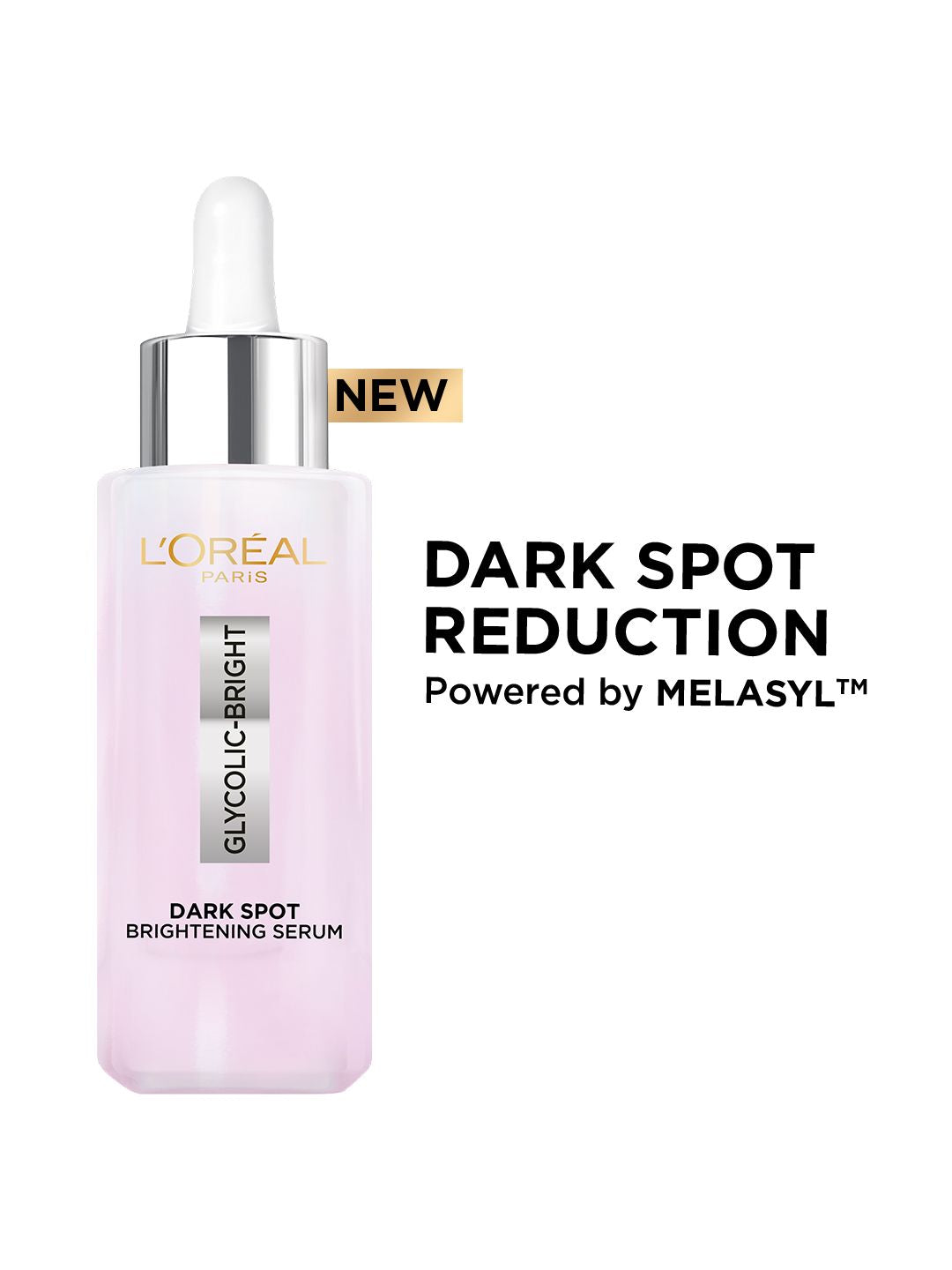 LOreal Paris Glycolic Bright Melasyl + Niacinamide Serum for Brightening Dark Spots