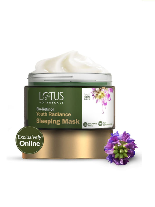 Lotus Botanicals Bio Retinol Youth Radiance Sleeping Mask Night Creme