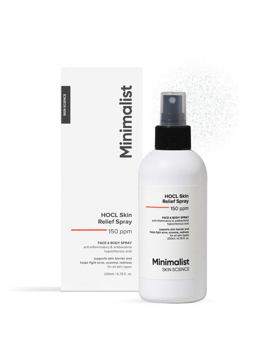Minimalist HOCl Skin Relief Spray 150ppm