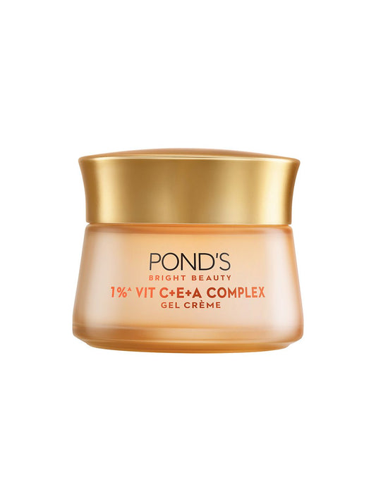 Ponds Bright Beauty 1% Vitamin C+E+A Complex Gel Creme For Brighter & Clearer Skin