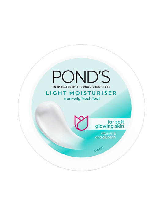 Ponds Light Moisturiser With Vitamin E & Glycerine For Soft Glowing Skin