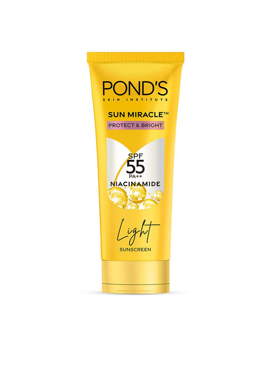 Ponds SPF 55 PA++ UVA UVB Serum Boost Sunscreen with Niacinamide C