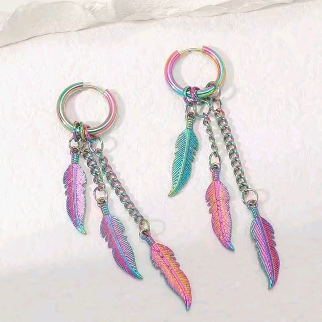 Feather Earrings