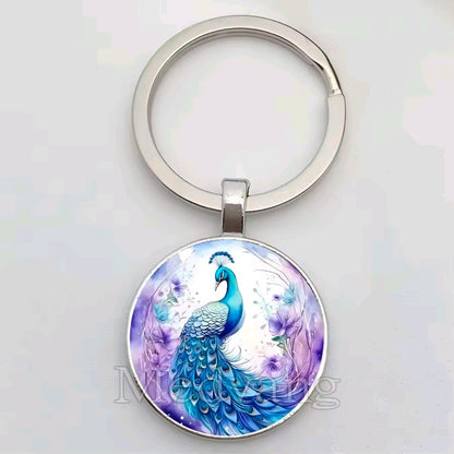 Peacock Keychains