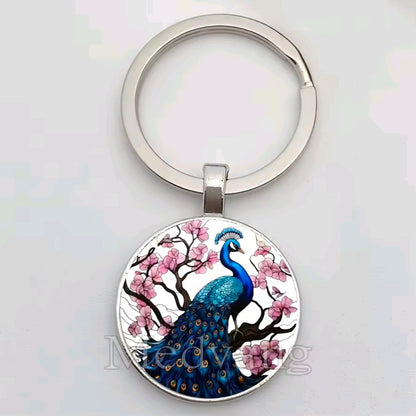 Peacock Keychains