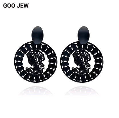Matte Black Earrings