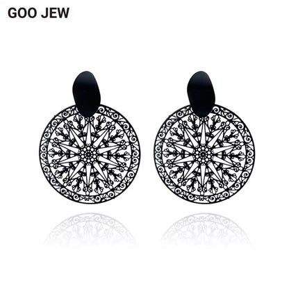 Matte Black Earrings