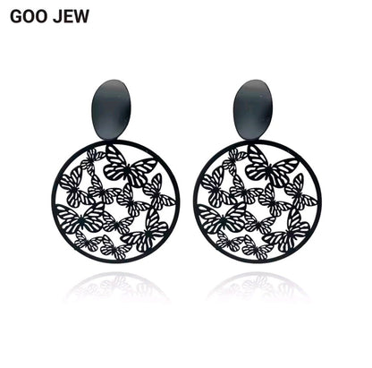 Matte Black Earrings