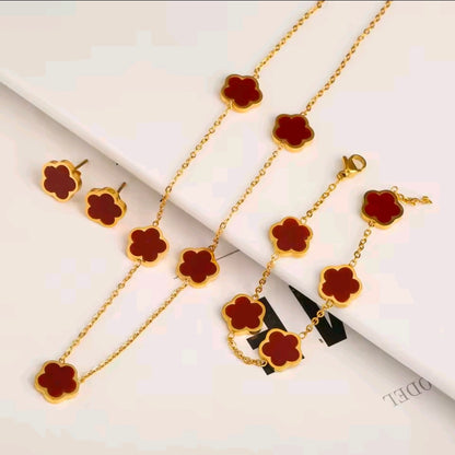 Five Petal Clover Set