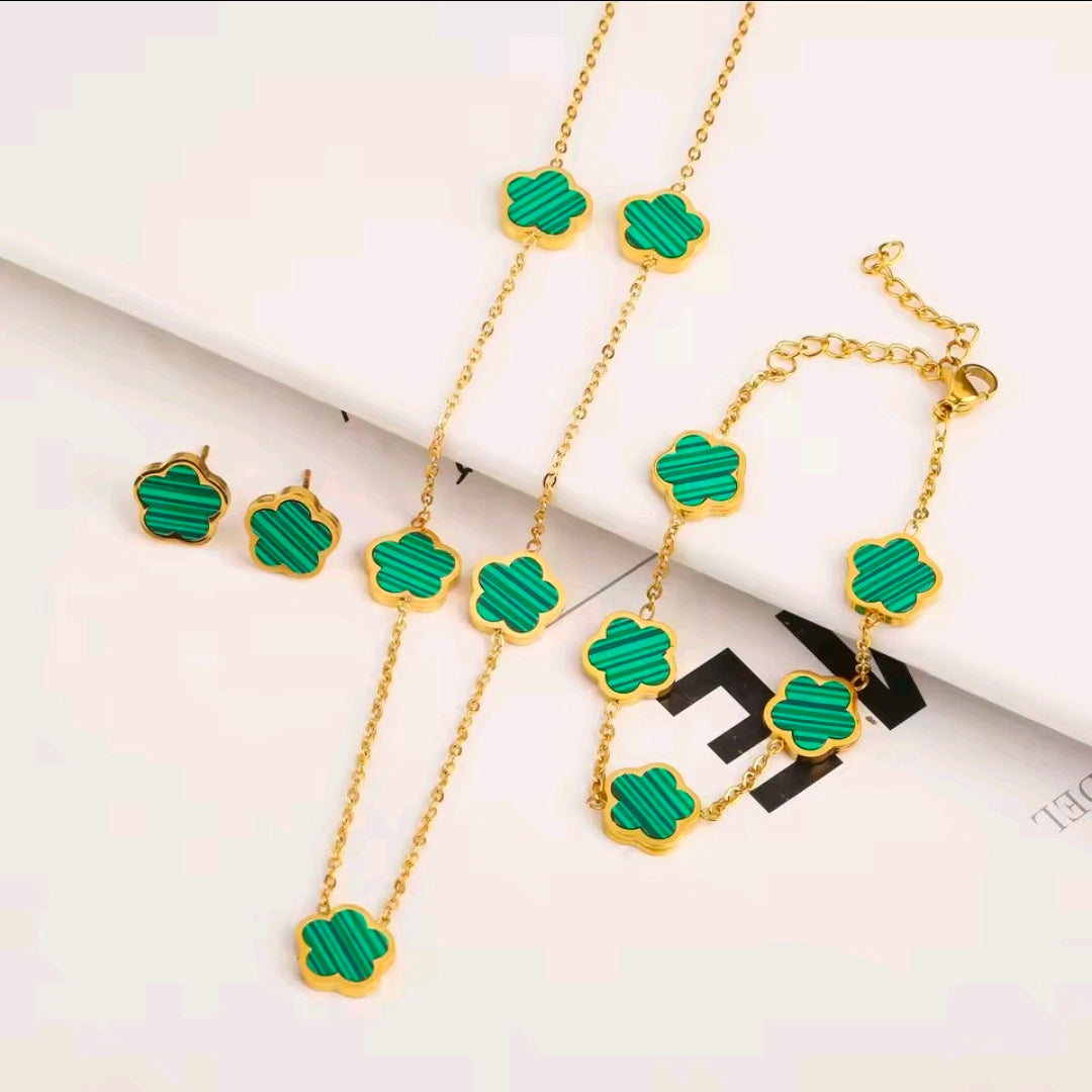 Five Petal Clover Set