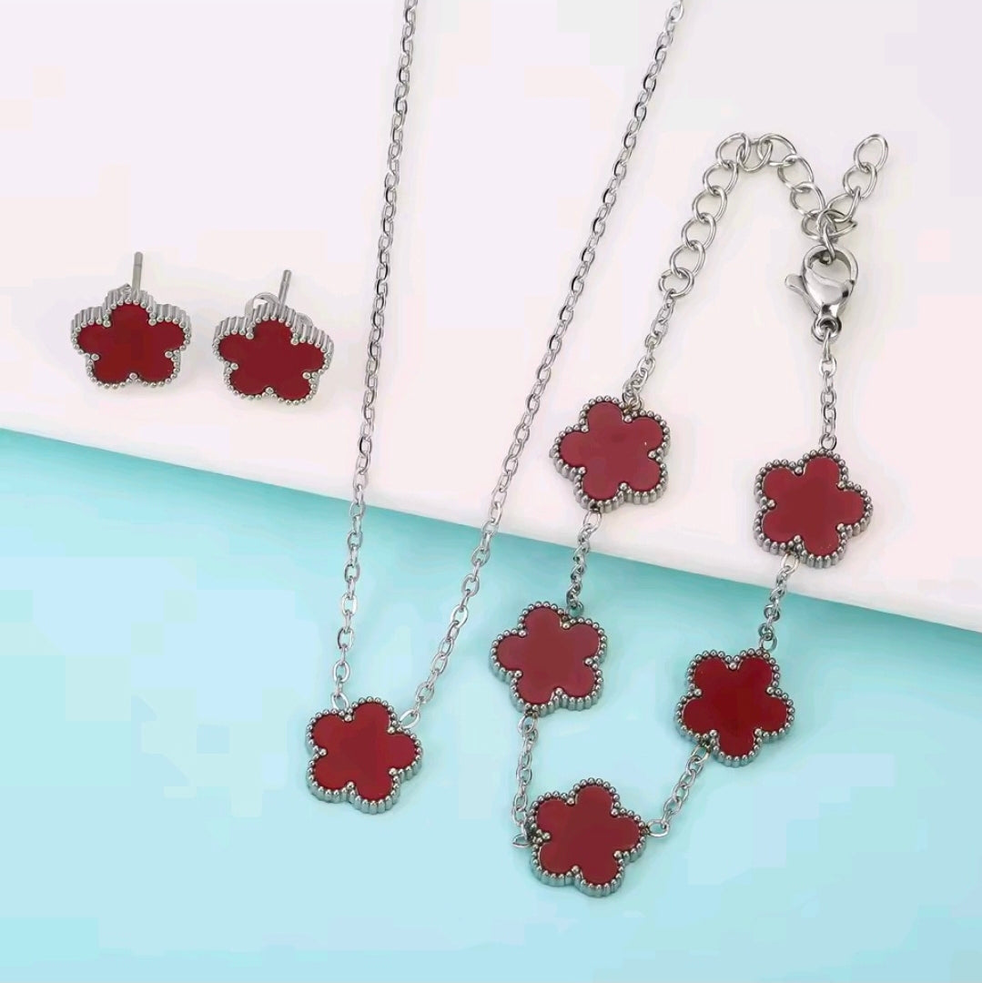 Five Petal Clover Set