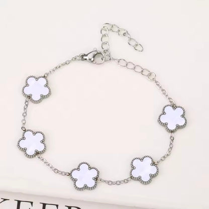 Five Petal Clover Bracelet
