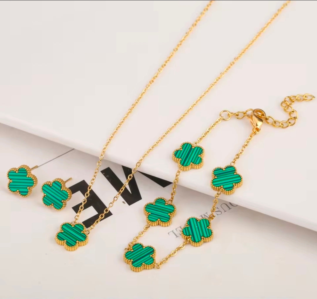 Five Petal Clover Set