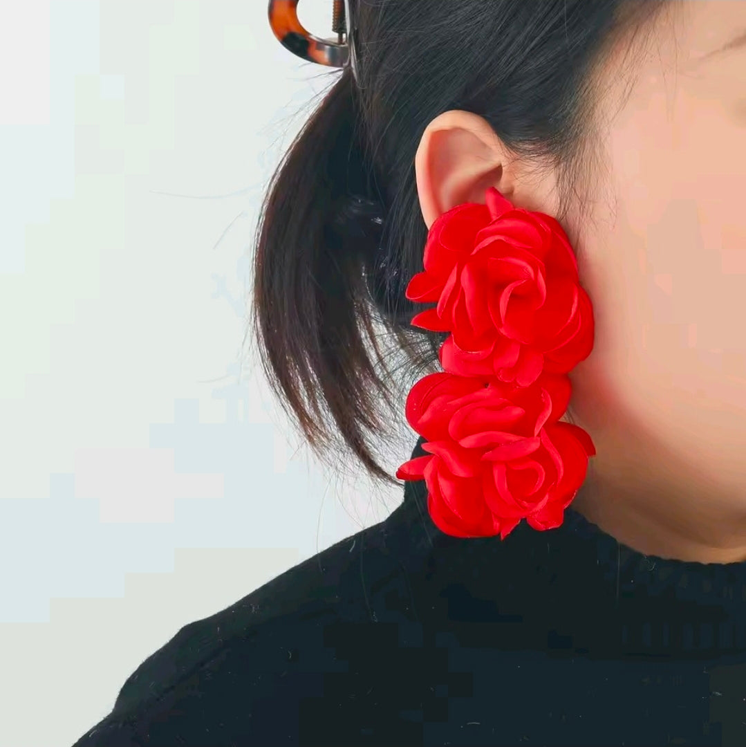 Rose Earrings