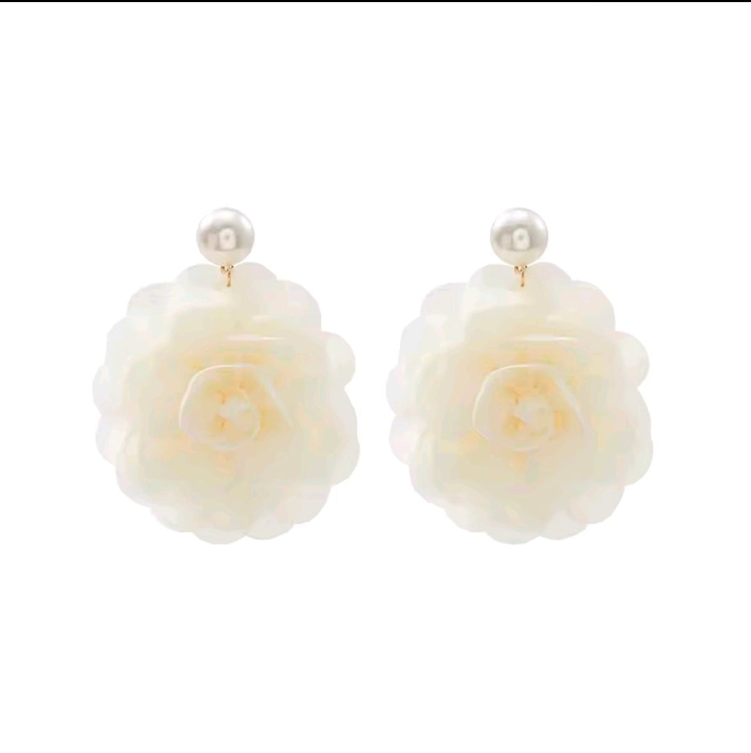 Rose Earrings
