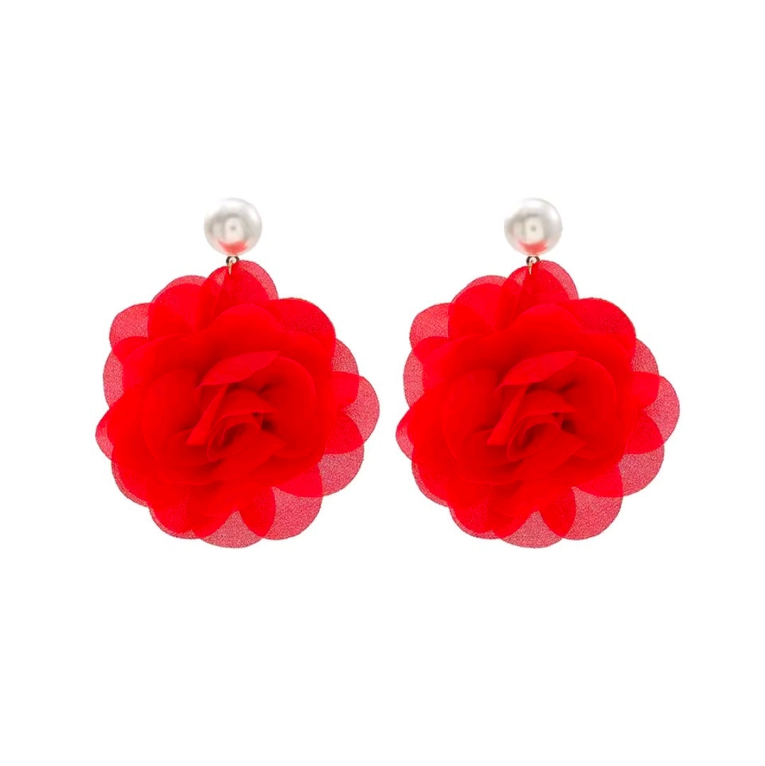 Rose Earrings