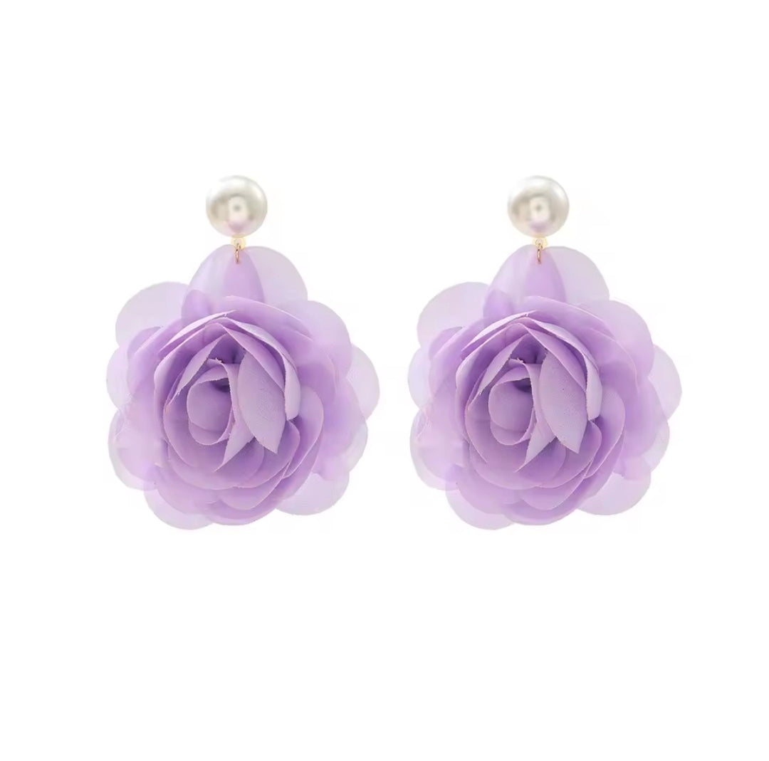 Rose Earrings