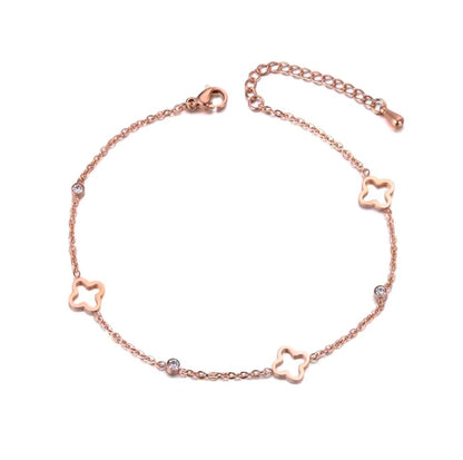 Clover Anklet