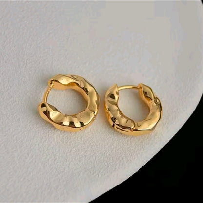 Chunky Hoop Earrings