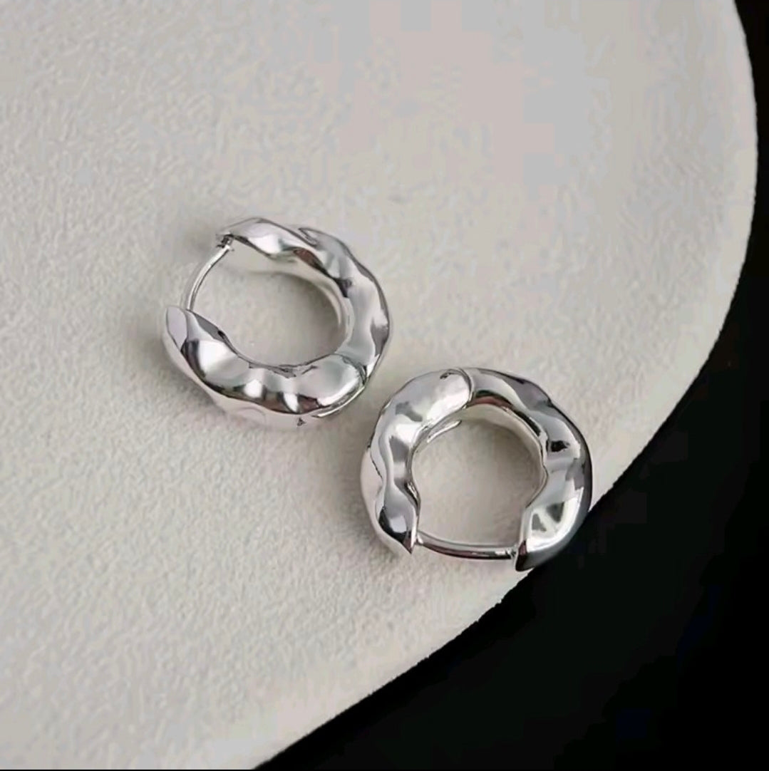 Chunky Hoop Earrings